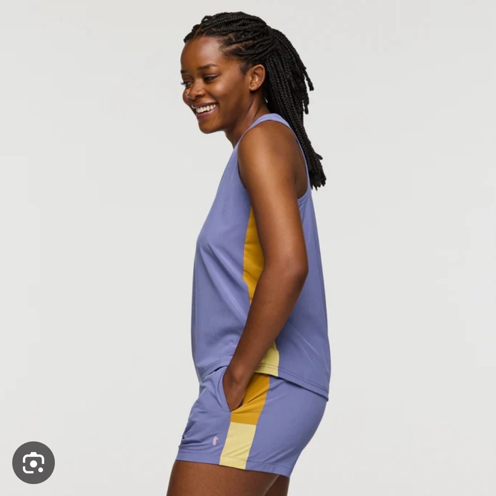 NWT Cotopaxi Cambio Tank and Shorts Set